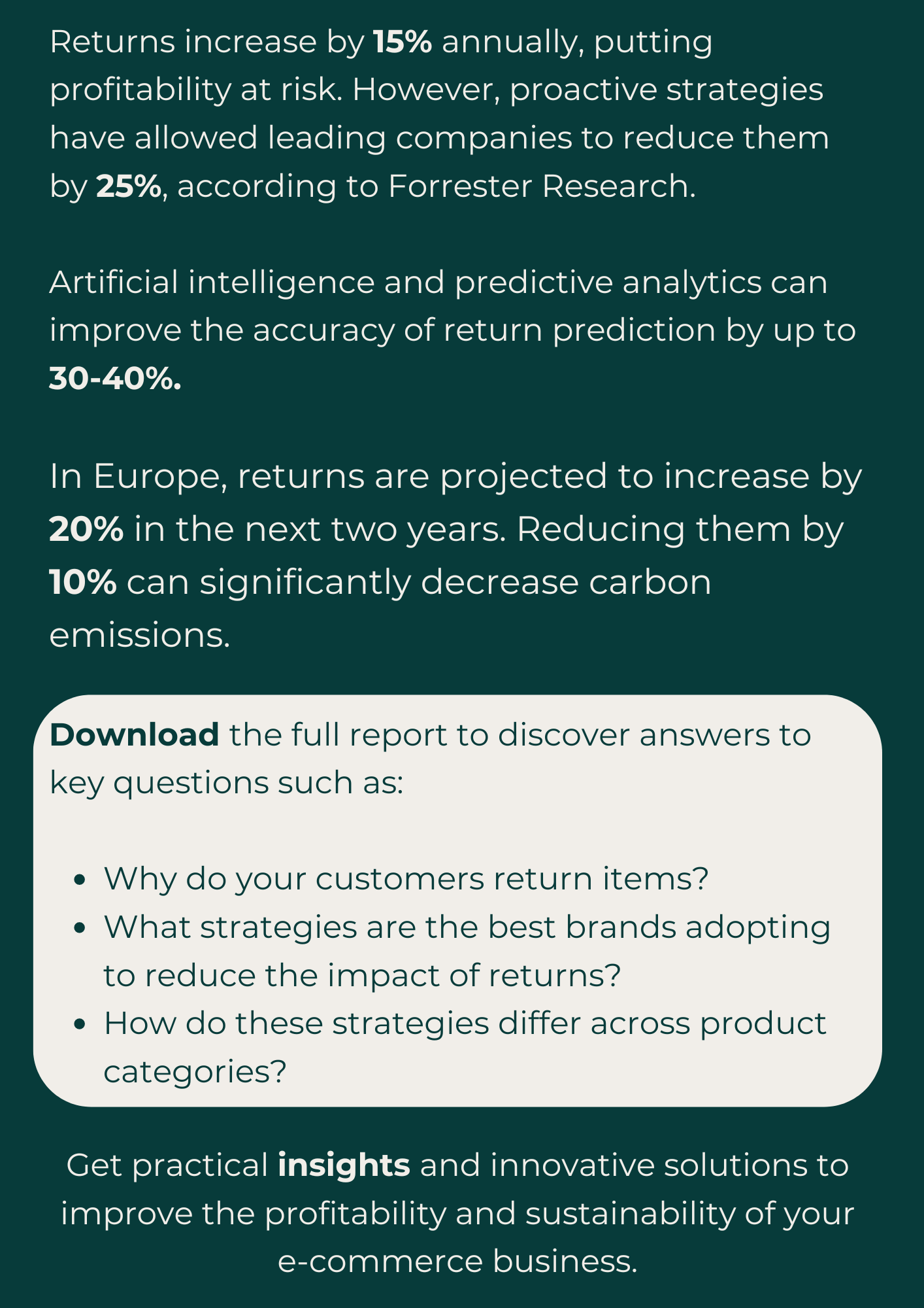 Descarga Report Return reduction strategies: Fashion